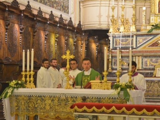 Giornata di preghiera per le Vocazioni nel 25° di sacerdozio del Prevosto, don Agrippino Salerno